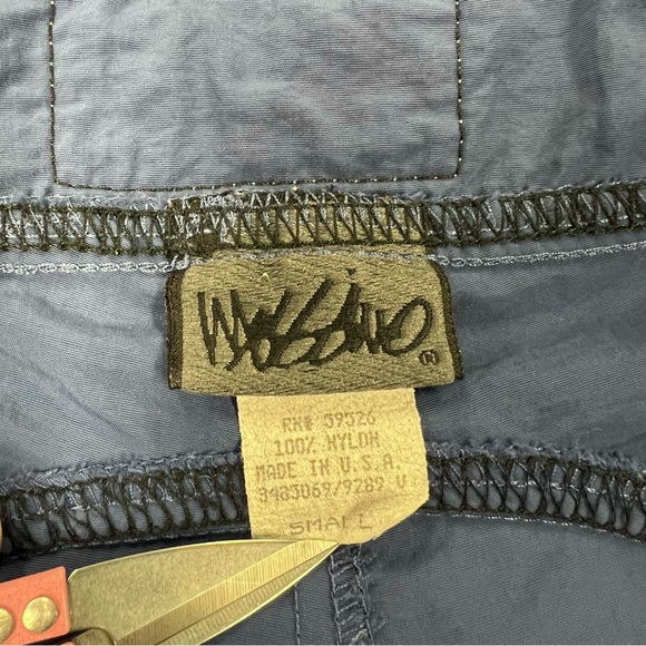 Vintage Mossimo Blue Windbreaker Y2K Pants Size S - Picture 9 of 12